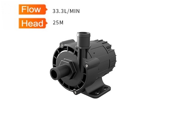 DC65D 24V  Head:25m Flow:2500L/H 128W